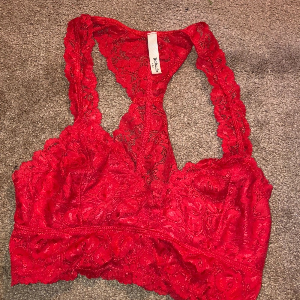 Red Bralette